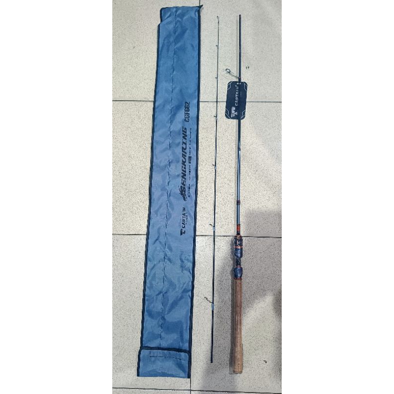 Joran Captain SENGKARING UL.1,98m 2,10m 2-6Lbs Carbon
