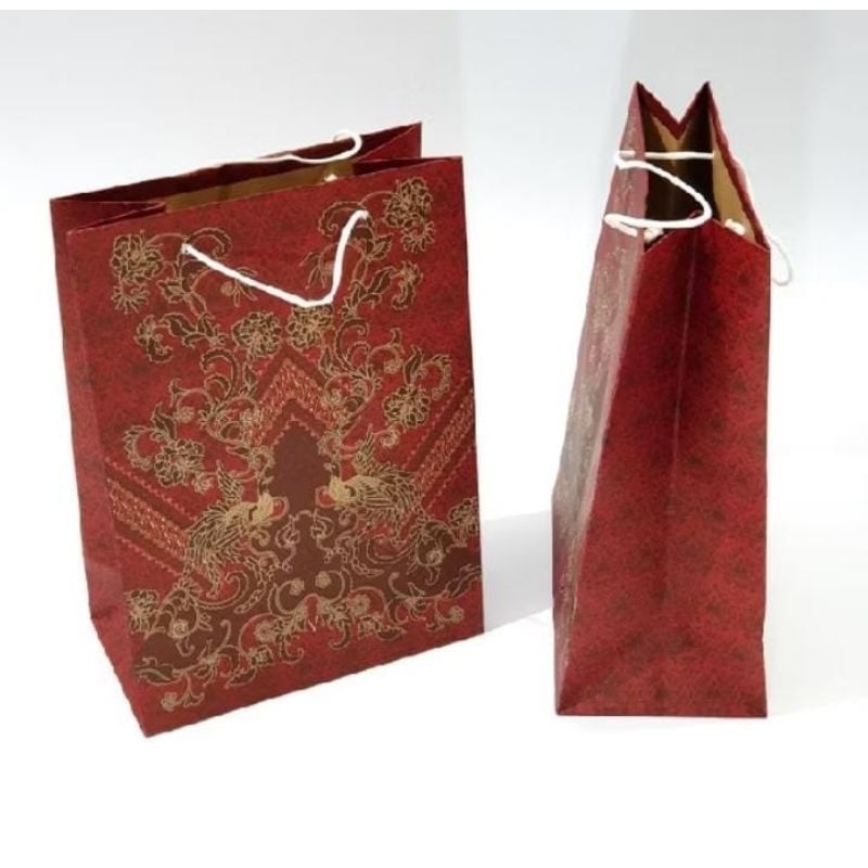 

Paperbag Batik Dan Polos ((S). 20X15X7CM) ( Osorisfunshopp )
