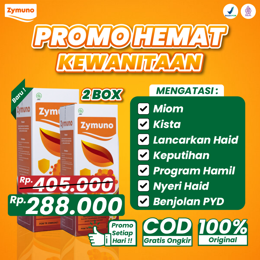 

2 Box Zymuno Madu Herbal untuk kewanitaan
