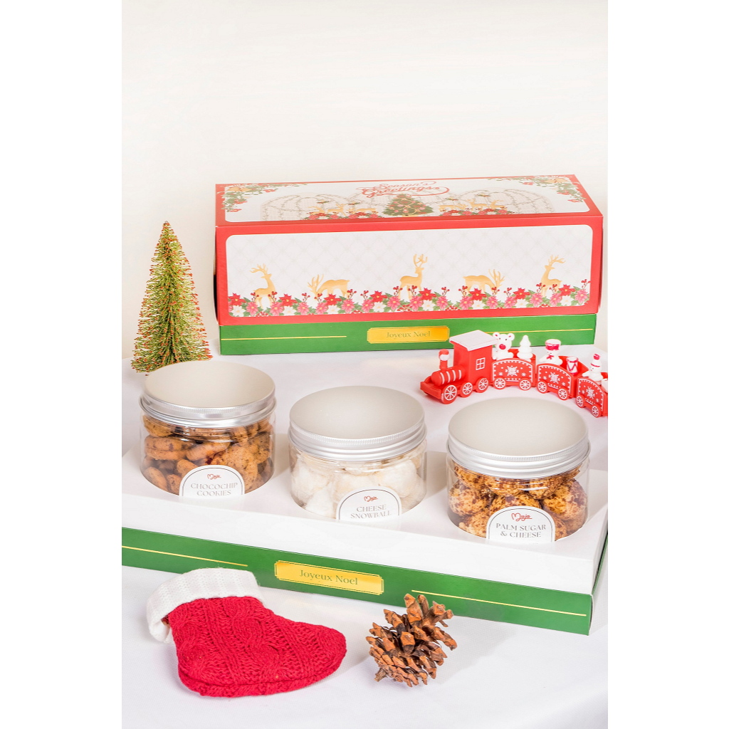 

FESTIVE Set Mujabakes Hamper Natal christmas kue bingkisan xmas