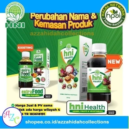 

HNI Health | Extra Food Madu Penambah Nafsu Makan Dewasa Lansia