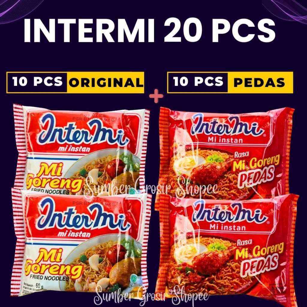 

Promo Intermi 20 Bungkus Mie Intan Lezat Gurih varian lengkap