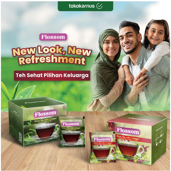 

Flossom Rosella Black Tea Premium Mengontrol Kolesterol