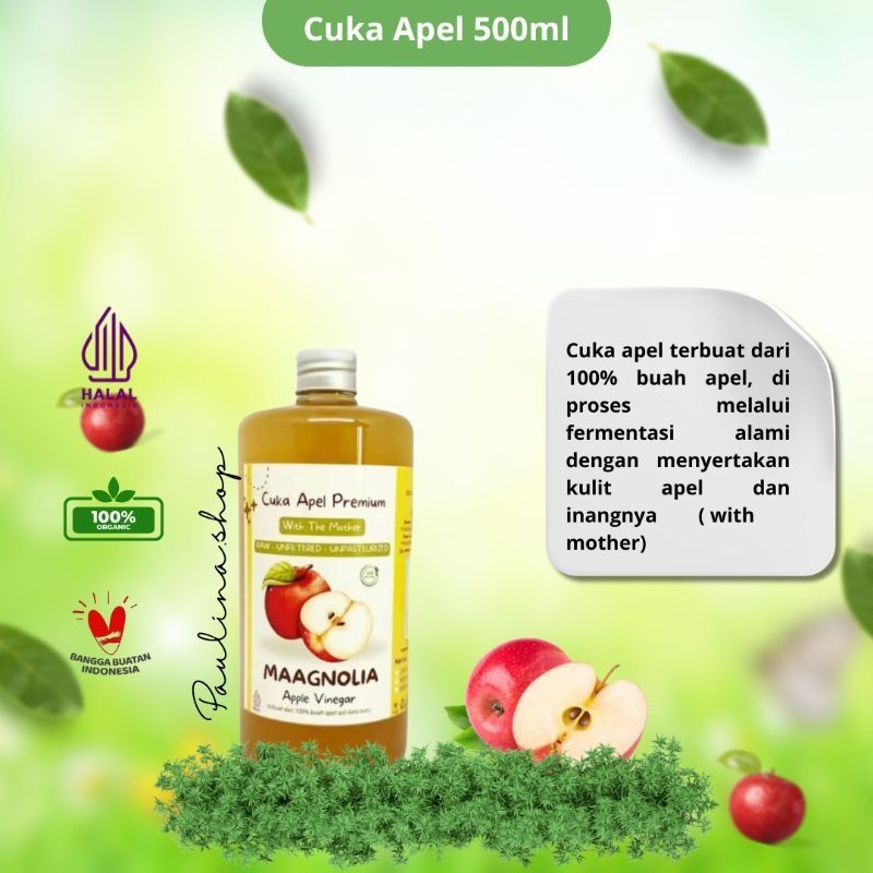 

Cuka Apel Maagnolia Original