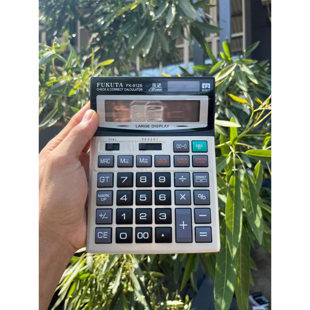 

(BISA COD)Kalkulator Fukuta FK912 Digit Besar . Kalkulator 12 Digit