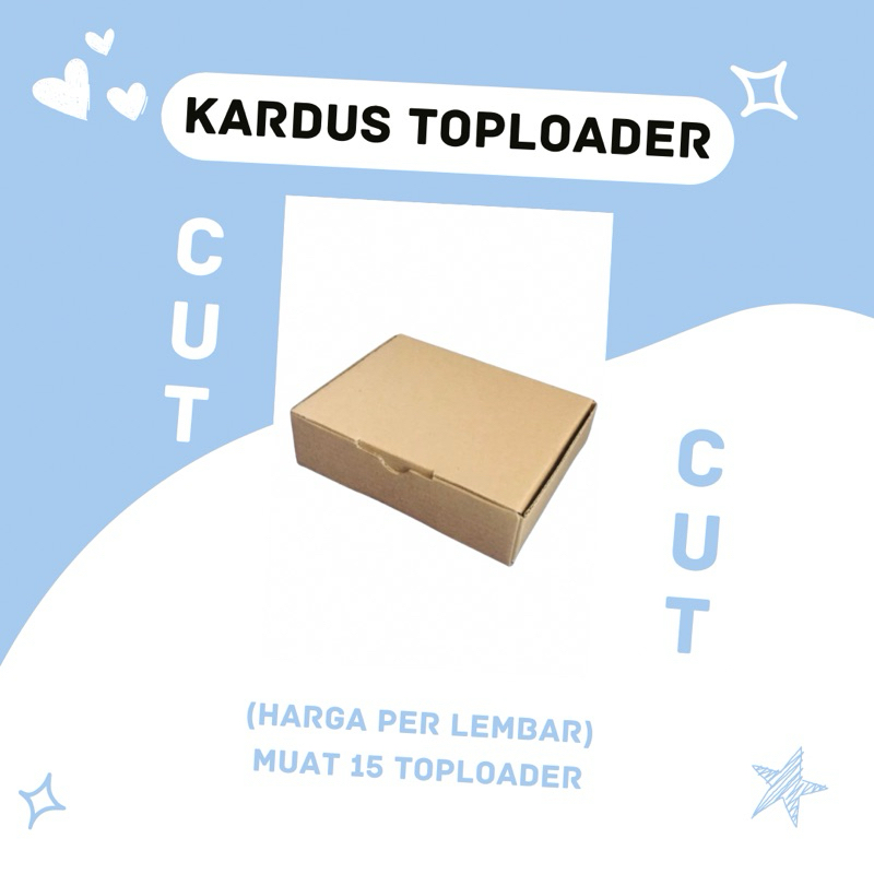 

Kardus Packing Kartu Pokemon TCG MTG Vanguard Yu-Gi-Oh! Sport Toploader Tebal