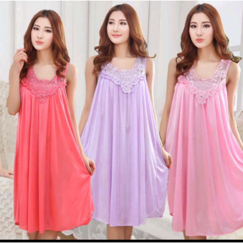Piyama wanita/baju tidur sexi/linjery dress sexi model renda