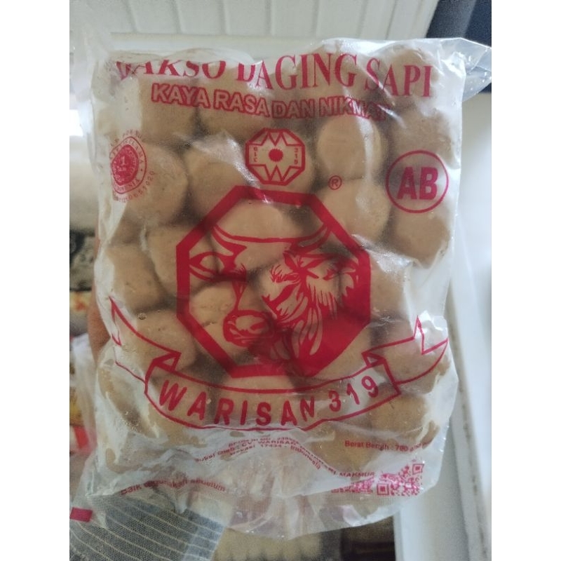 

BAKSO SAPI WARISAN AB 319 700gram