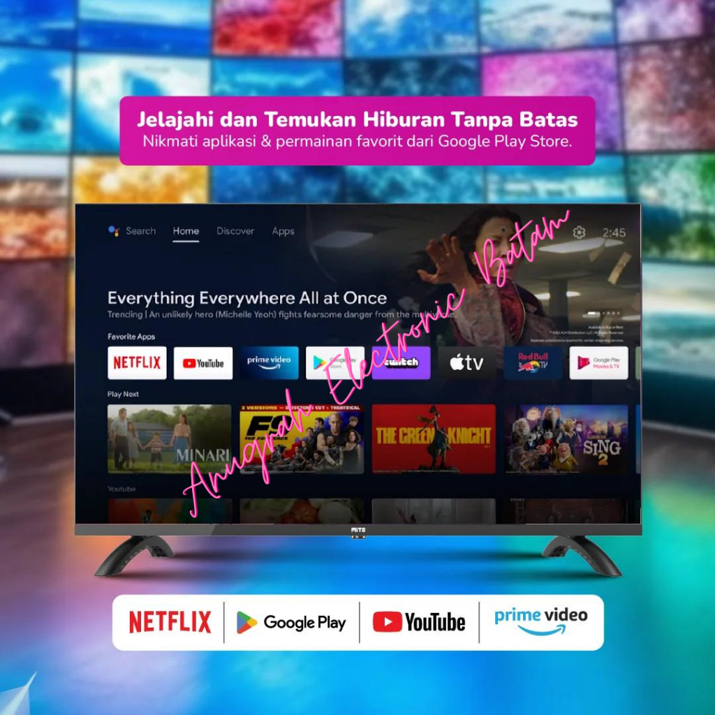 MITO Android TV 4388 43 inch- Android 11.0 - FHD BATAM