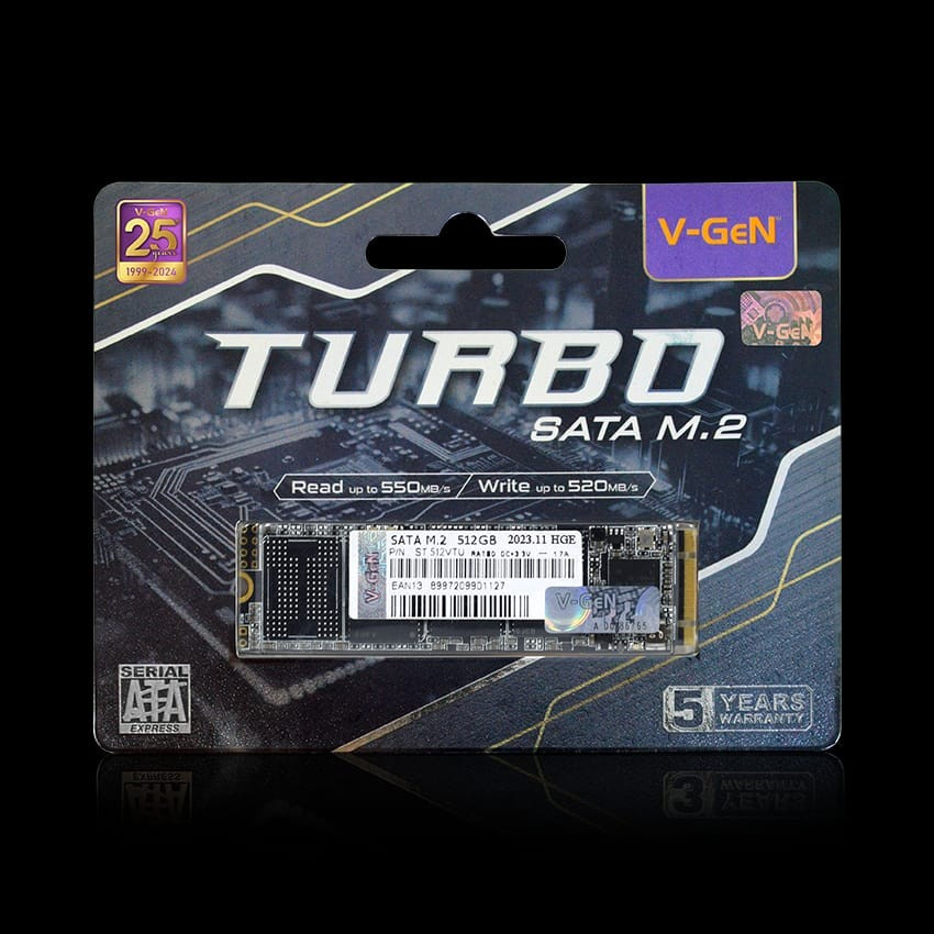 Solid State Drive SSD 512GB V-GeN M.2 TURBO