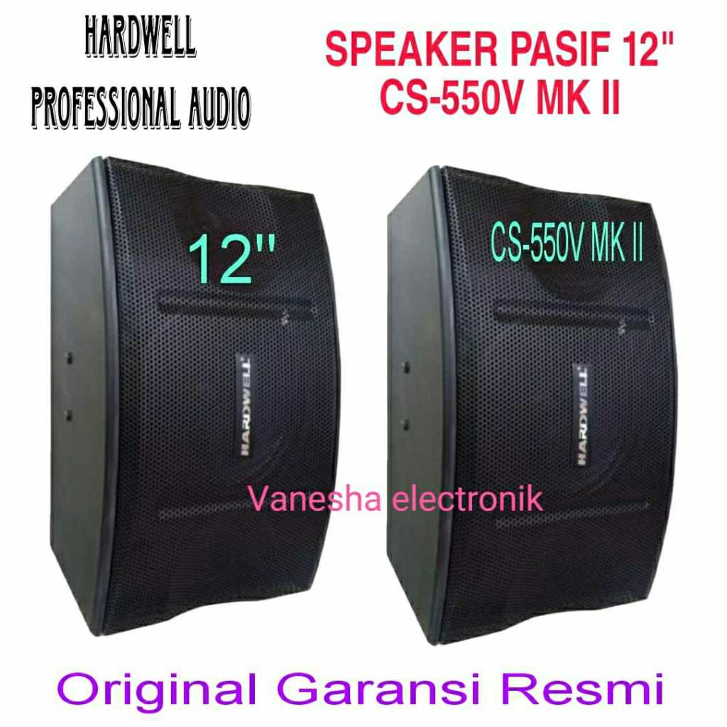 Speaker Pasif Karaoke HARDWELL CS 550V MK II 12 inch CS550V MKII