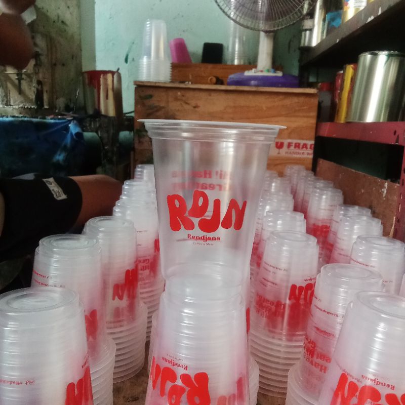 Sablon Cup 12 Oz. Starindo Datar 7 gram. 1000 pcs