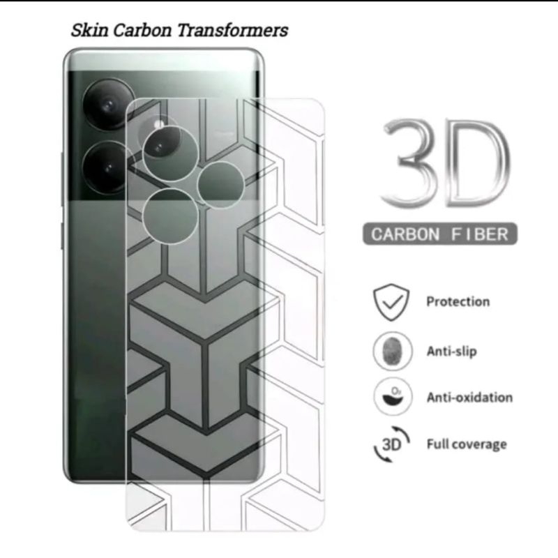 SKIN KARBON/GARSKIN/STICKER/ANTI JAMUR DIAMOND REALME NARZO 20, NARZO 20A, NARZO 50A, NARZO 50A PREM