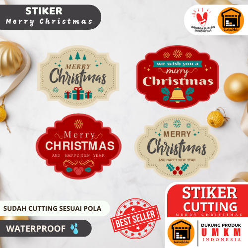 

Termurah Sticker Natal Christmas Stiker Cookies Kue, Toples, Jar Bottle, Gift Souvenir, dll - (Ready Stock)