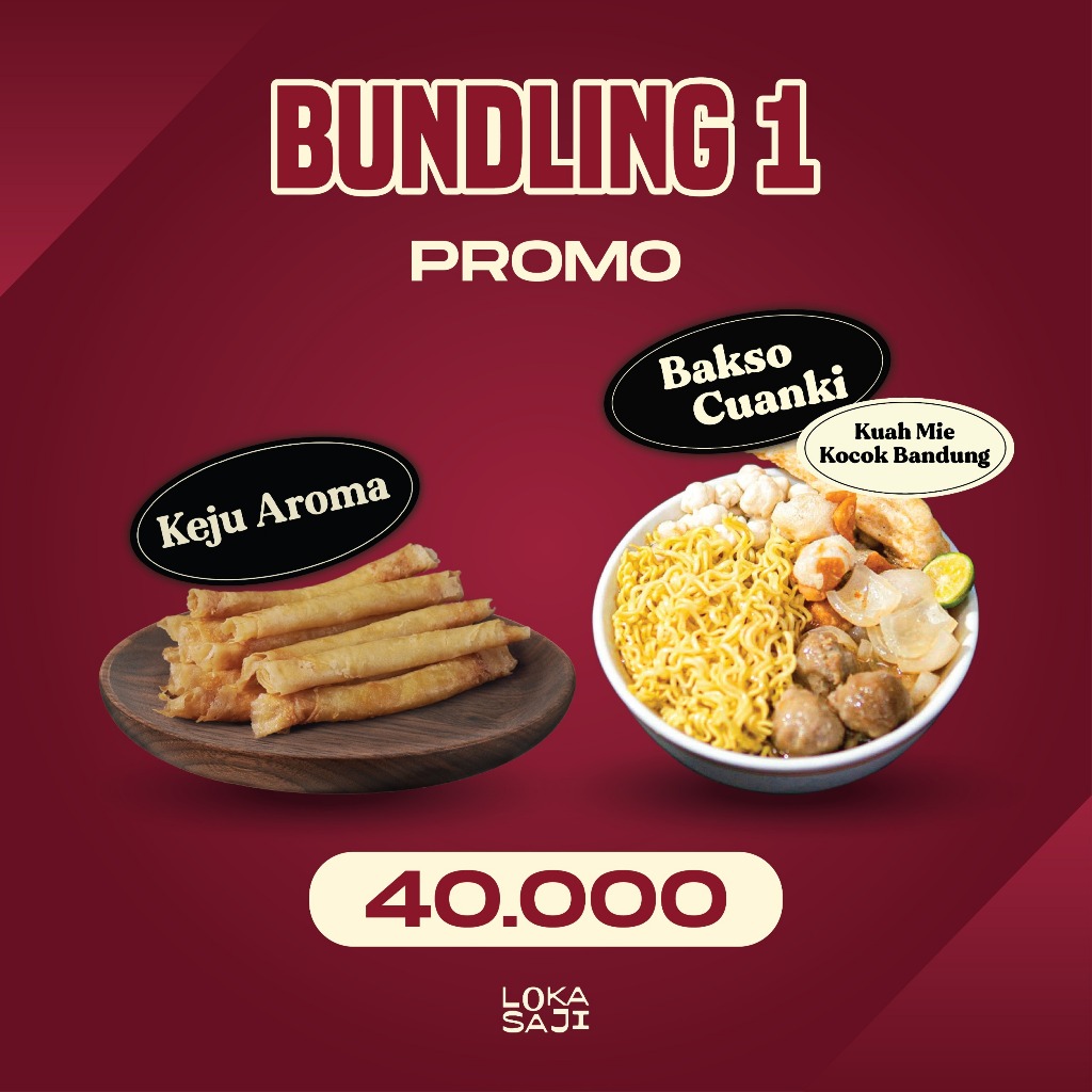 

PROMO BUNDLING 40.000!!!