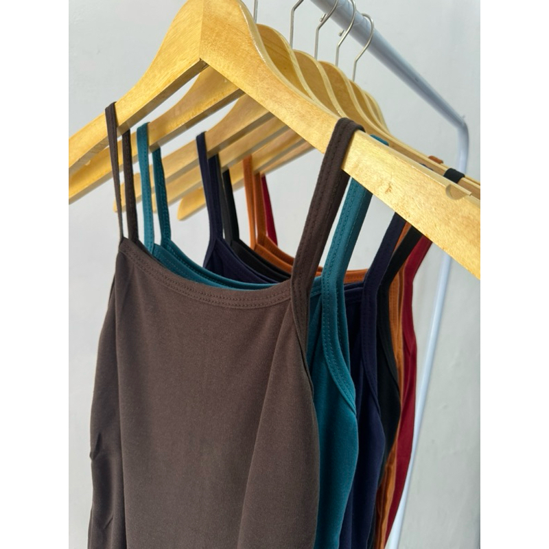 TANKTOP TALI / KAOS DALAM WANITA BAHAN KAOS / YUKENSI KAOS / TANKTOP KAOS