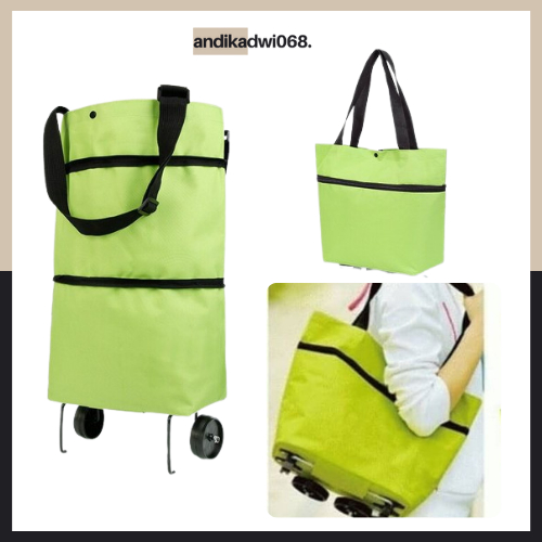 Tas Troly Lipat Belanja Tas Jumbo Untuk Belanja Tas Serbaguna Tas Koper Besar Trolly Shopping Bag