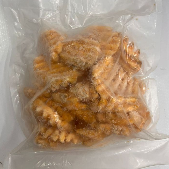 

Kentang Waffle Criss Cut Seasoned IMPORT 750g