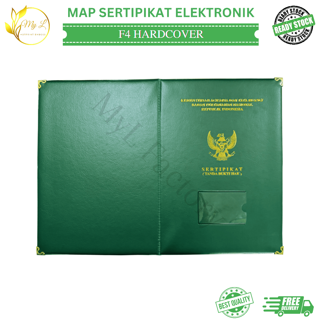 

My.L MAP F4 SERTIPIKAT ELEKTRONIK GARUDA, COVER SERTIFIKAT TANAH, SAMPUL SERTIPIKAT RUMAH BARU