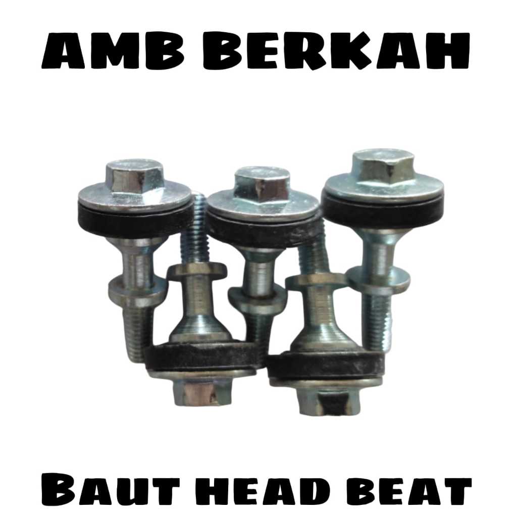 BAUT HEAD BEAT/REVO/VARIO BAUT SILINDER HEAD KEPALA CYLINDER MOTOR PLES KARET