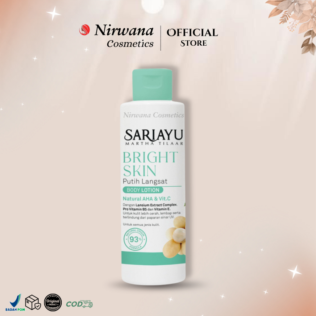 SARIAYU PUTIH LANGSAT BODY LOTION