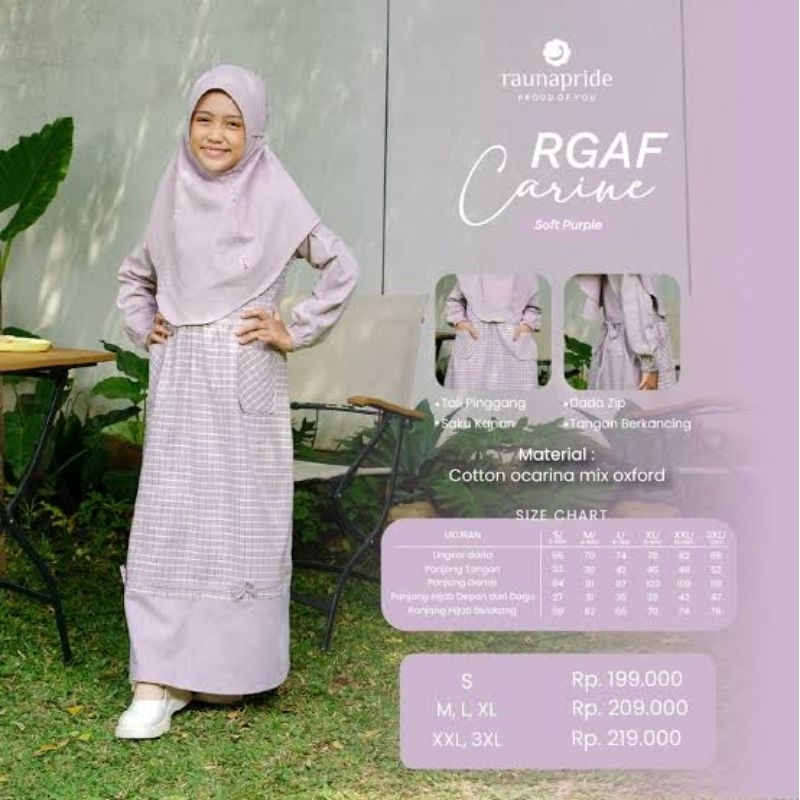 RAUNA GAMIS ANAK RGAF CARINE