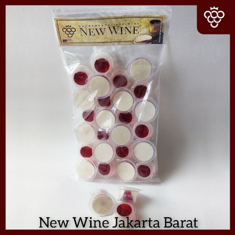 

Paket Ekslusif Anggur Perjamuan Kudus + Hosti Polos Besar - Isi 25