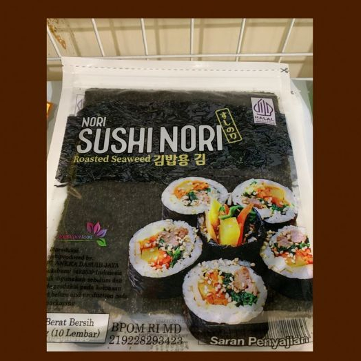 

JFS Sushi Nori isi 10 lembar