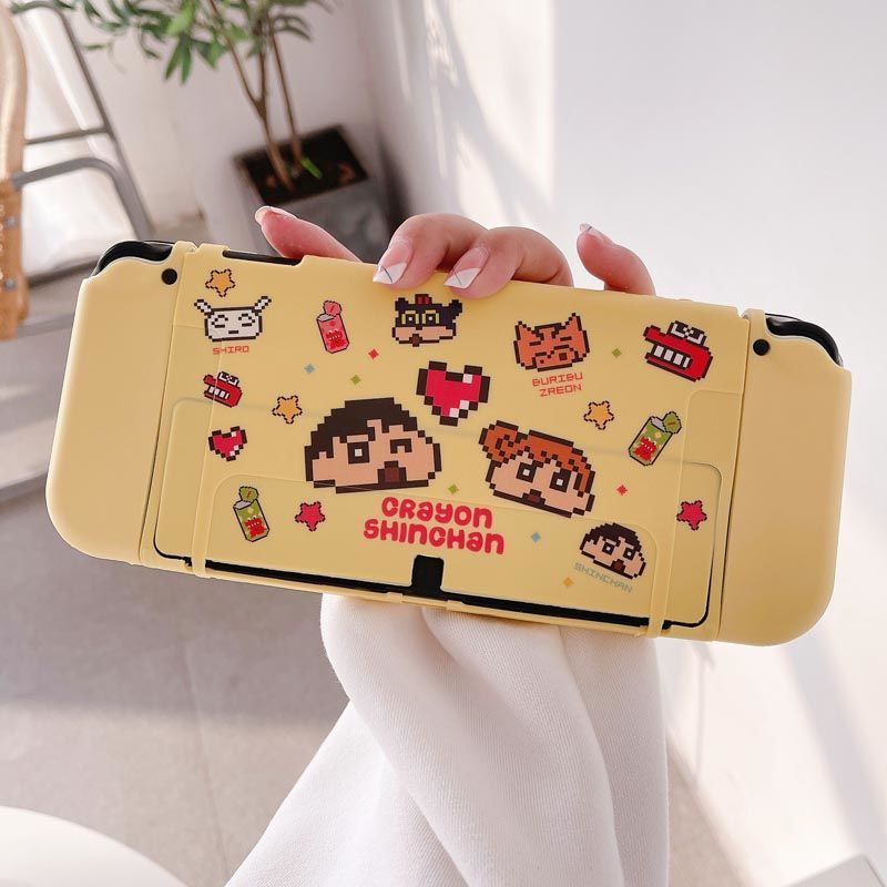 Nintendo Switch OLED Case Cartoon Snoopy Mario Cover for Switch OLED NS Accessories Protective Case