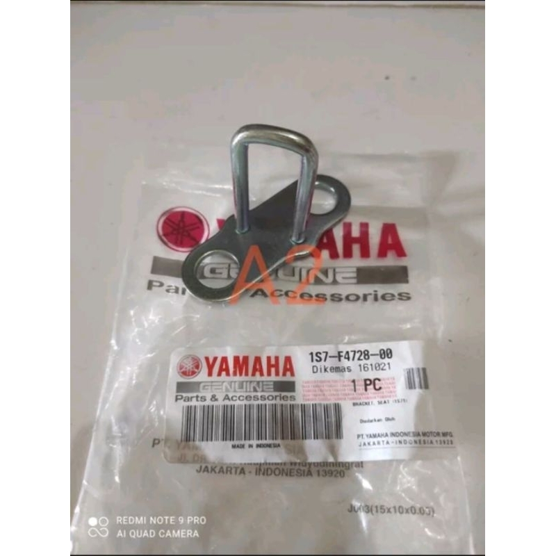 BRACKET SEAT besi kaitan pengait cantolan engsel ensel master kunci jok jupiter mx 1S7-F4728-00 orig