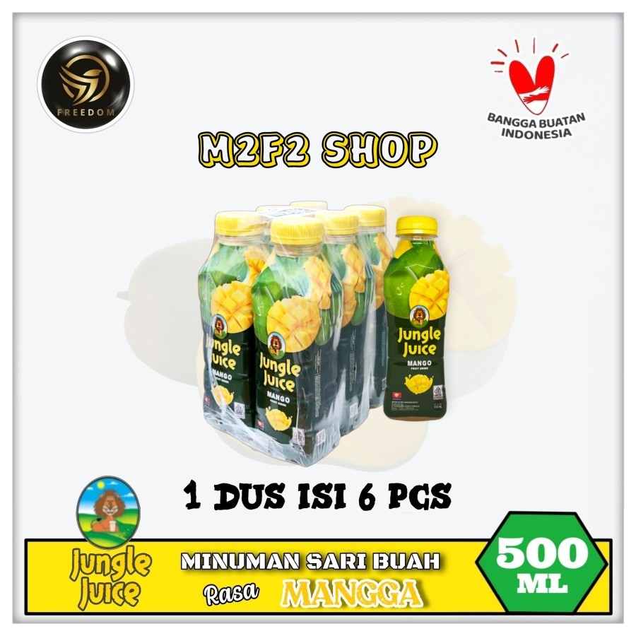 

Diamond Jungle Juice Mango | Jus Mangga Botol Pet - 500 ml (Kemasan Pack)