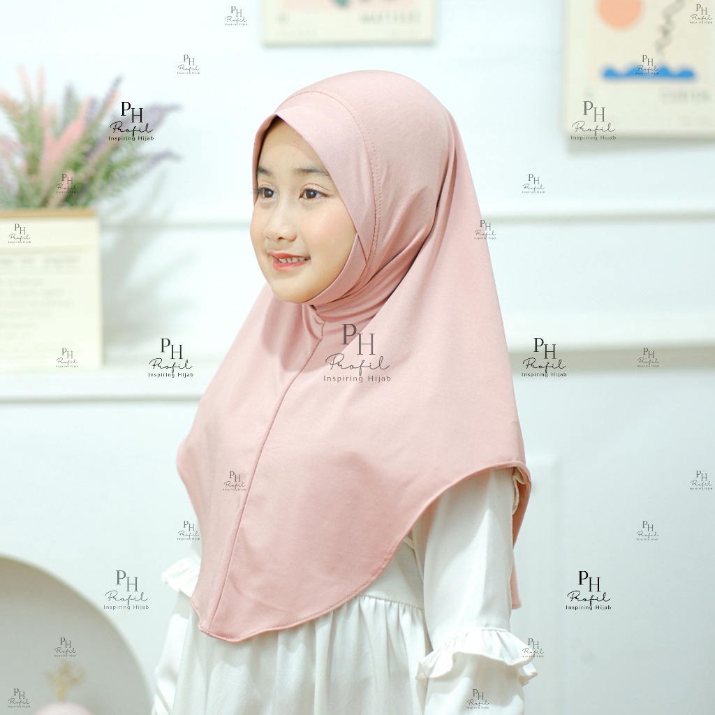 OFFICIAL HIJAB MALAY DAGU ANAK 4-7TH / JILBAB ANAK DAGU MALAYSIA JERSEY / BERGO ANAK DAGU MALAY