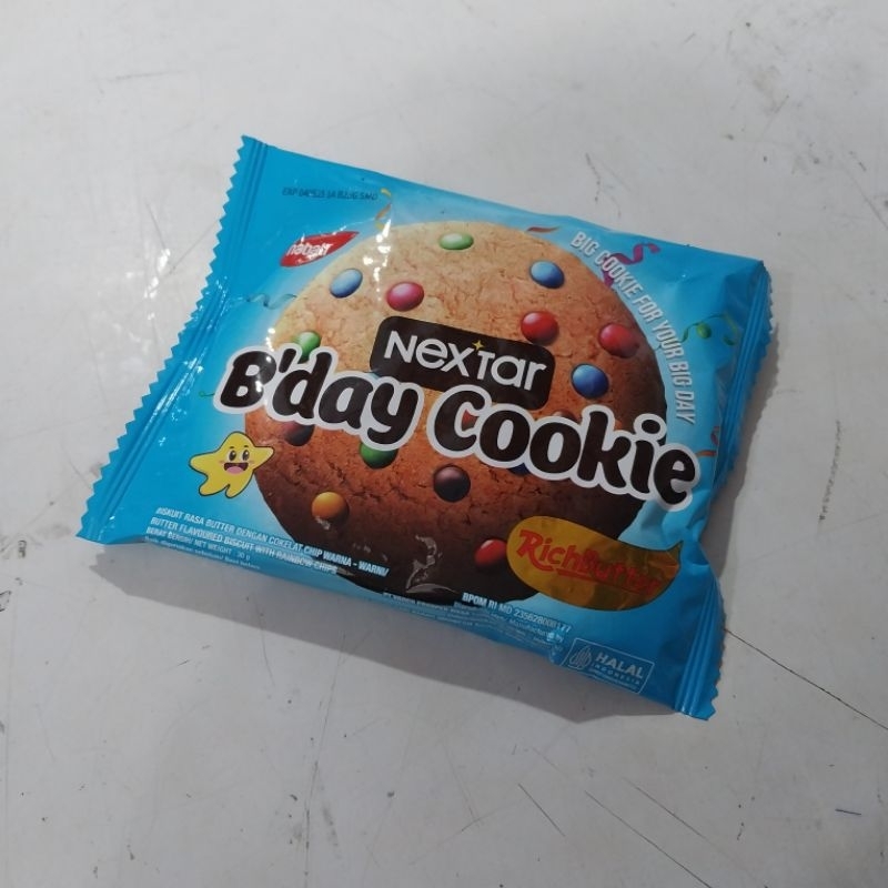 

Nextar B'day Cookie isi 10 @30gram