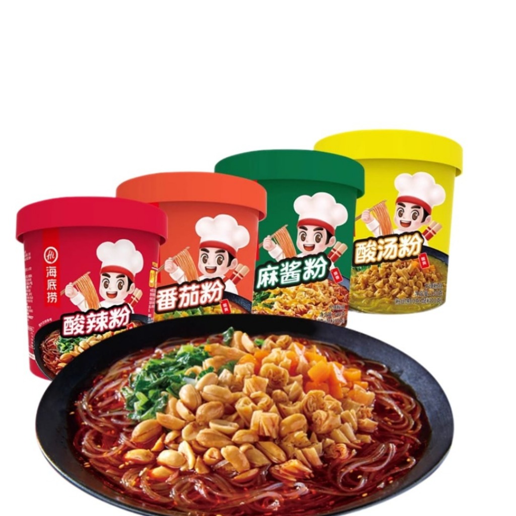 

Haidilao instant cup bihun/bihun instant/cup noodle/suan la fen enak