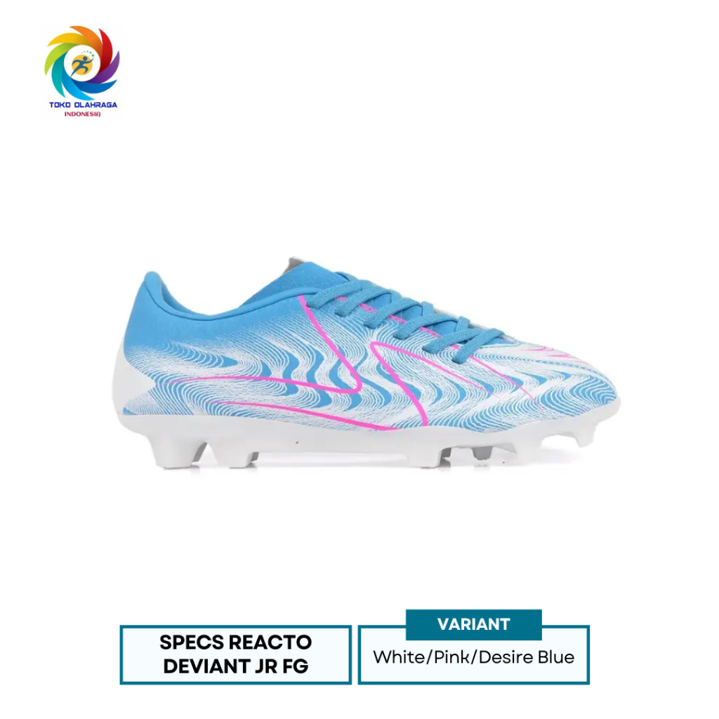 Sepatu Bola Anak-Anak SPECS Reacto Deviant JR FG ORIGINAL / Sepatu Sepakbola Anak Original Specs