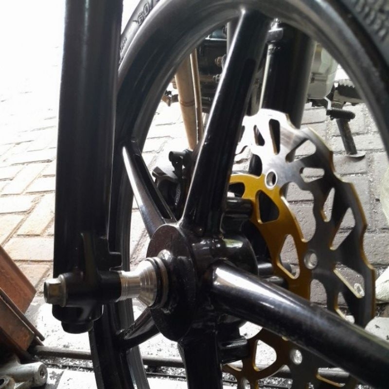 boshing gearbox depan kawasaki klx velg rcb ring 17