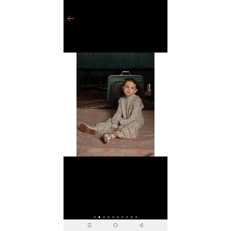 Aleza dress anak pre❤