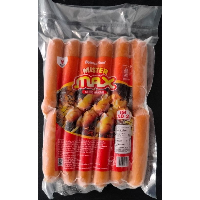 

Mister Max Sosis Bakar Mini 500g