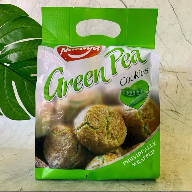 

Naraya Green Peas Cookies Rasa Kacang Polong 280gr