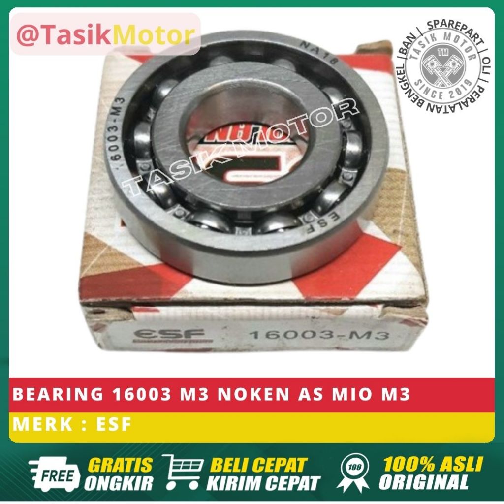 BEARING / LAHER 16003 M3 LAHER NOKEN AS MIO M3 ESF