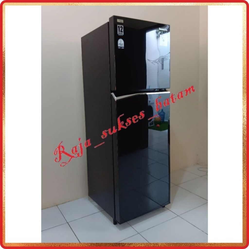 Kulkas Panasonic 2 Pintu NR-BB211Q-PK/NRBB211QPK Prime Fresh Inverter BATAM