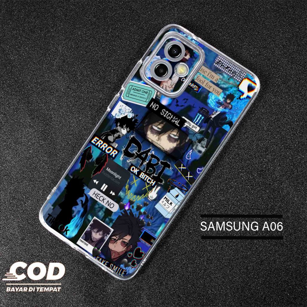 Case Samsung A06 Terbaru - Casing Samsung a06 - Softcase karet motif gambar ( KNKII ) - Kesing Hp - 
