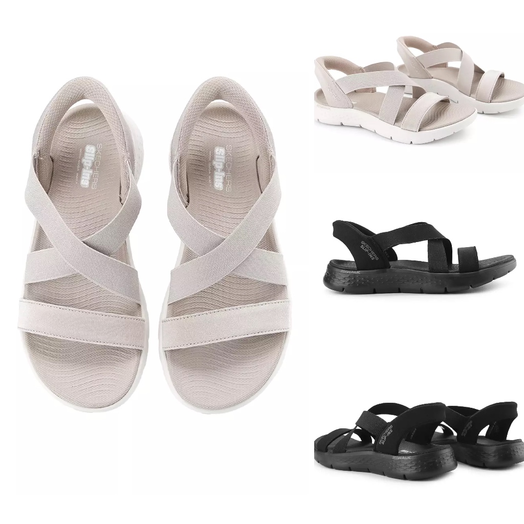 Skechers Go Walk Flex Sandal Original (Sandal Wanita ss)