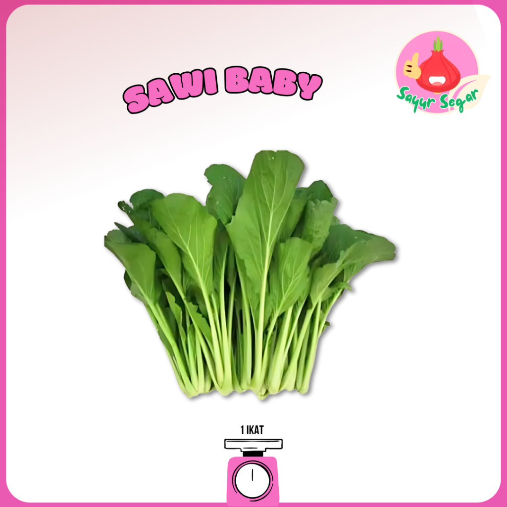 

Sayur Segar- Sawi Baby/Manis /Hijau Kecil/Mustard Greens 1ikat