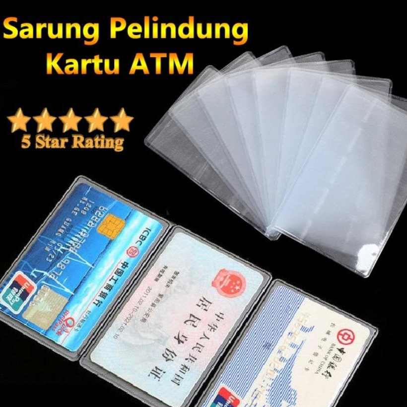 

1 PCS Sampul cover ktp/kartu atm/kartu assuransi harga grosir