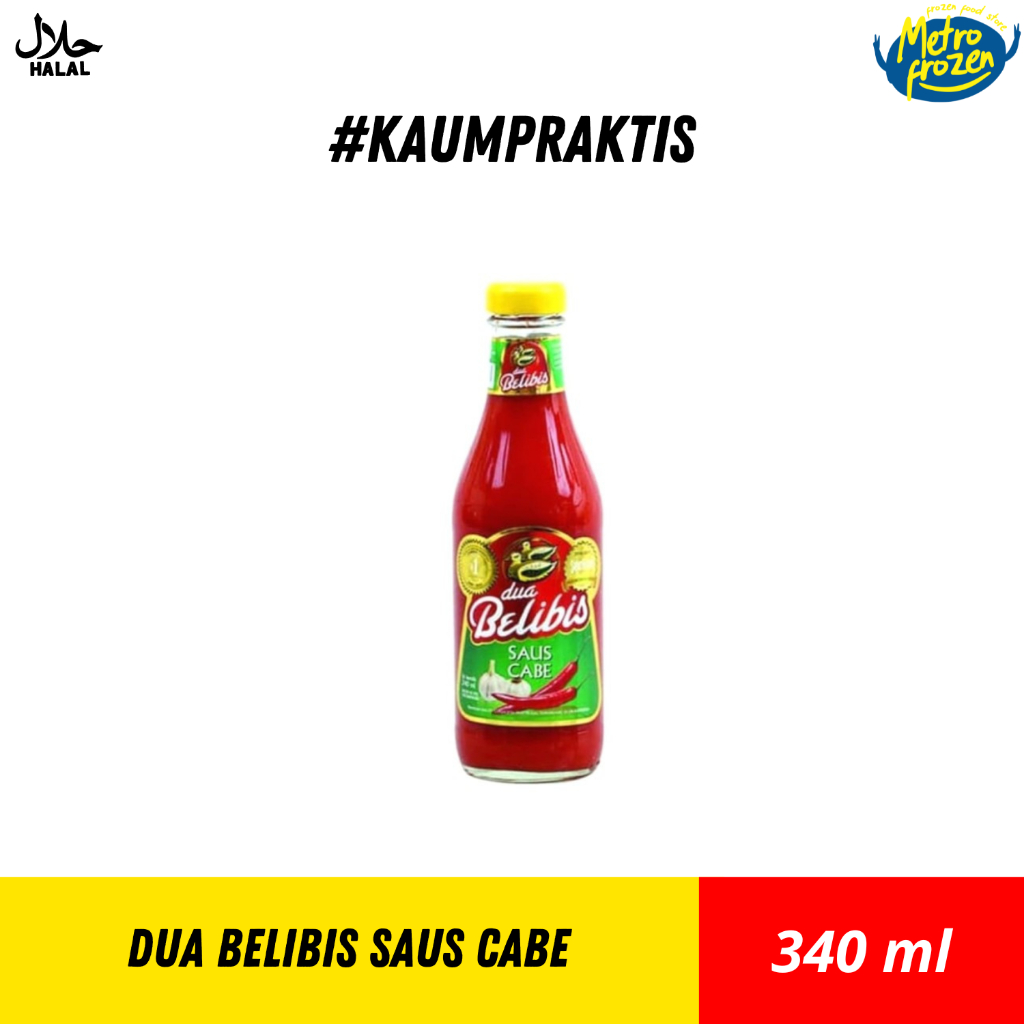 

DUA BELIBIS Saos Cabe & Tomat 340ml