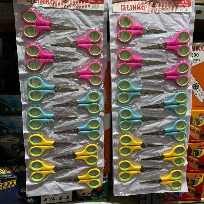 

Gunting Linko 12CM / 12pcs (1Lusin)