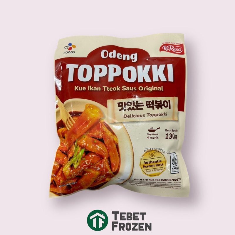 

KORASA TOPPOKKI 130GR - TEBET FROZEN