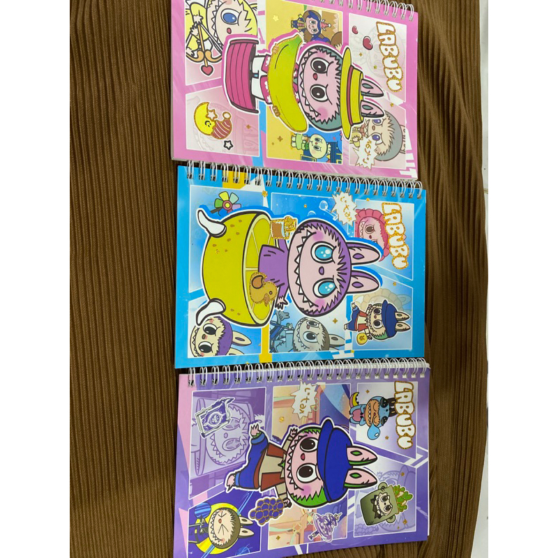 

buku catatan notebook buku tulis buku karakter labubu