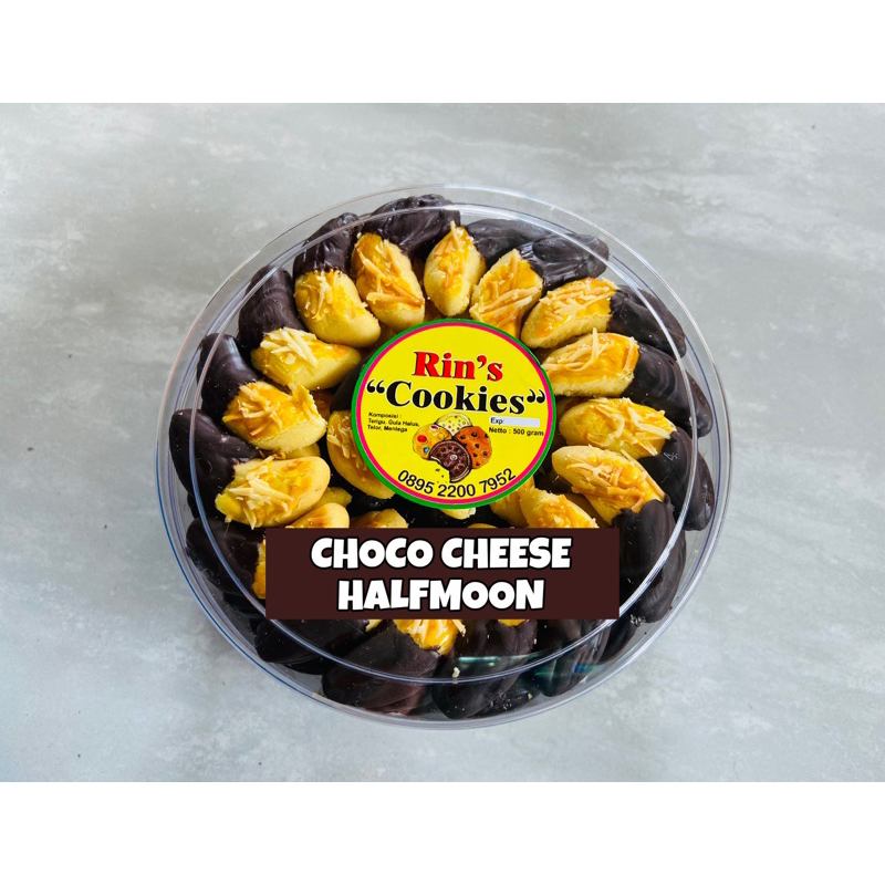 

Kue lebaran / Chococheese halfmoon / kue kering / kue kering lebaran